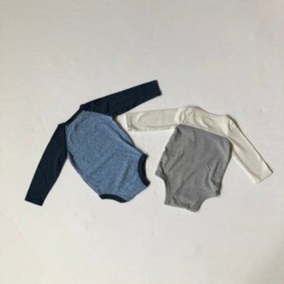 Lot of 7 long sleeve onesies infant baby boy size 3 Months - Picture 6 of 8